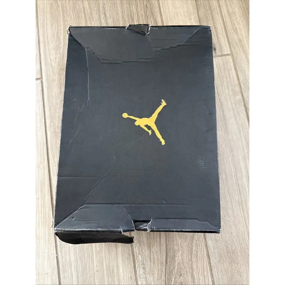 Size 14 Nike Air Jordan 1 Mid Bred Black Red Men's 554724-074 OG BOX